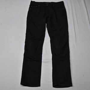 NEW Brahman 38x32 Lined Biker Riding Padded Hip Double Knee Black Jeans